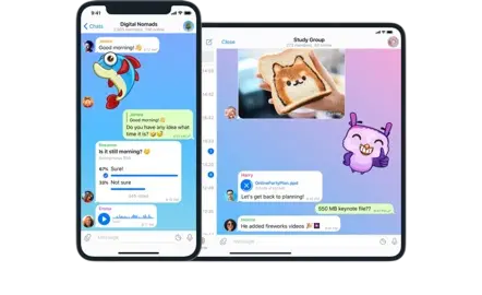 Telegram iPhone / iPad app